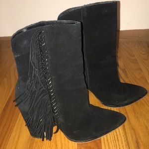 Dolce Vita - Suede Fringe Boots